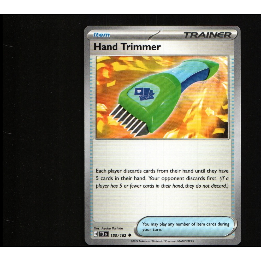 Hand Trimmer 150/162 Uncommon Temporal Forces Pokemon